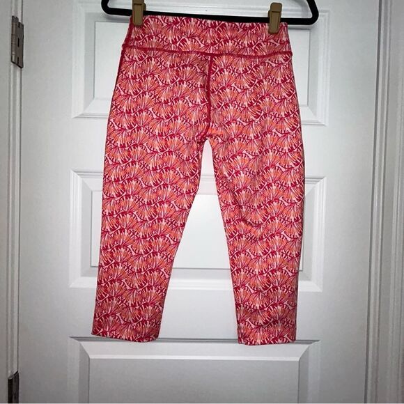 Vineyard Vines Performance Shell Print Pull On Capri Athletic Legging Pants - Picture 4 of 5
